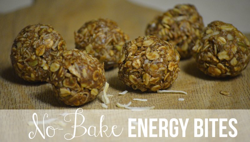 Foolproof No Bake Energy Bites from Homespun Aesthetic